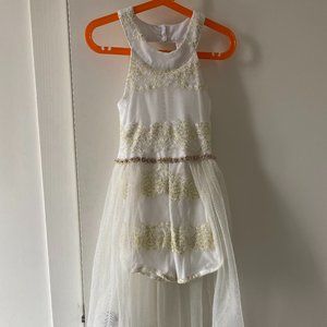 Formal shorts hi-lo dress  super unique